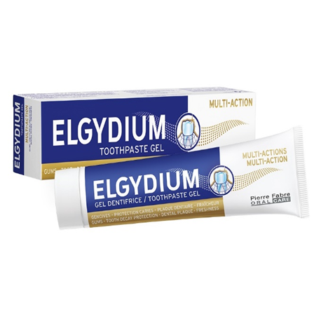 Elgydium Multi-Action Toothpaste 75ml ( X8 Packs )